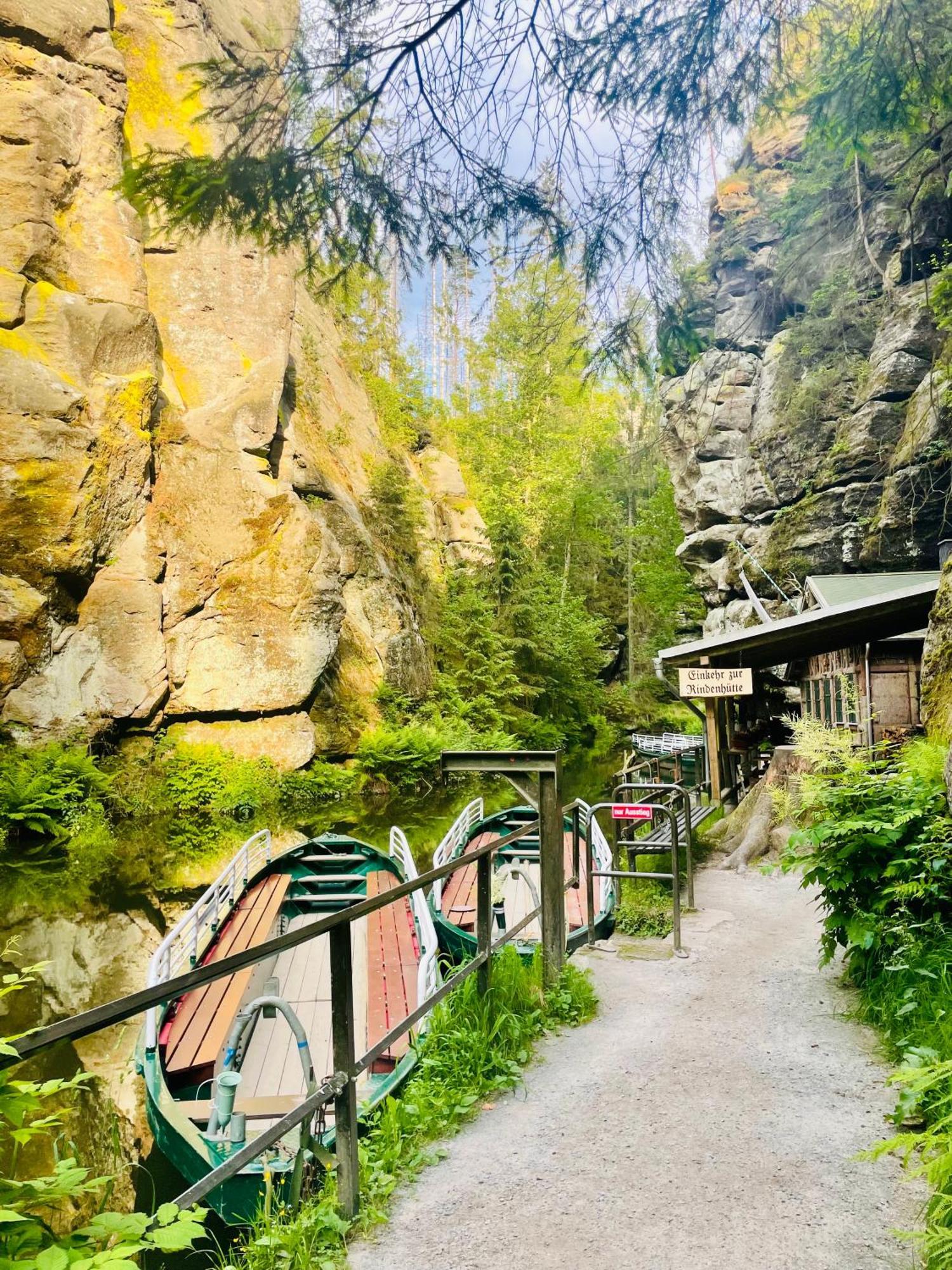 Ferienhaus Winterbergblick, Saechsische Schweiz Hinterhermsdorf Exterior foto